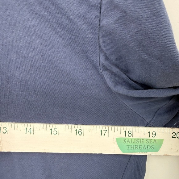 Robert Barakett Pima Cotton Polo Shirt Mens L Blue Preppy AcademiaMinimalist - Picture 6 of 8